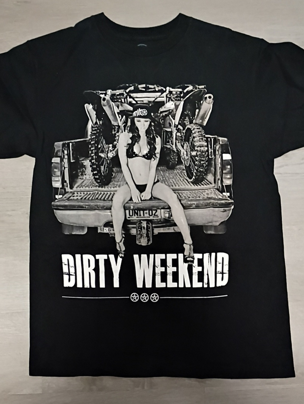 Dirty Weekend Graphic Tee - Black